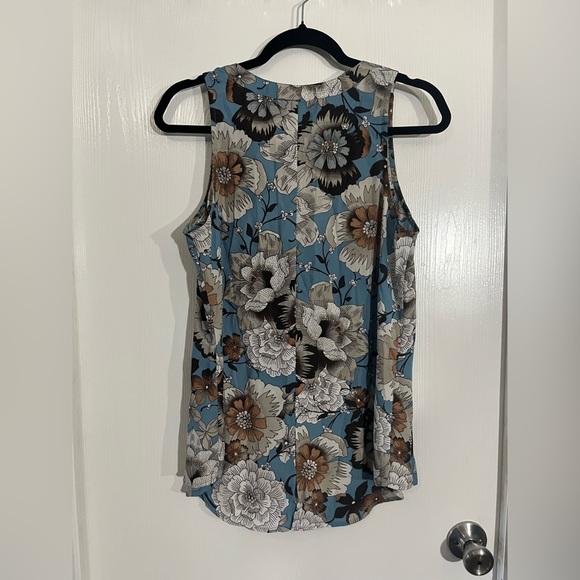 Sanctuary Blue and Brown Floral Blouse - Picture 5 of 9